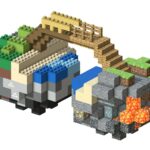 Minecraft VS Lego: Miniature Worlds Collide