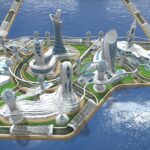 0080 – Futuristic Island