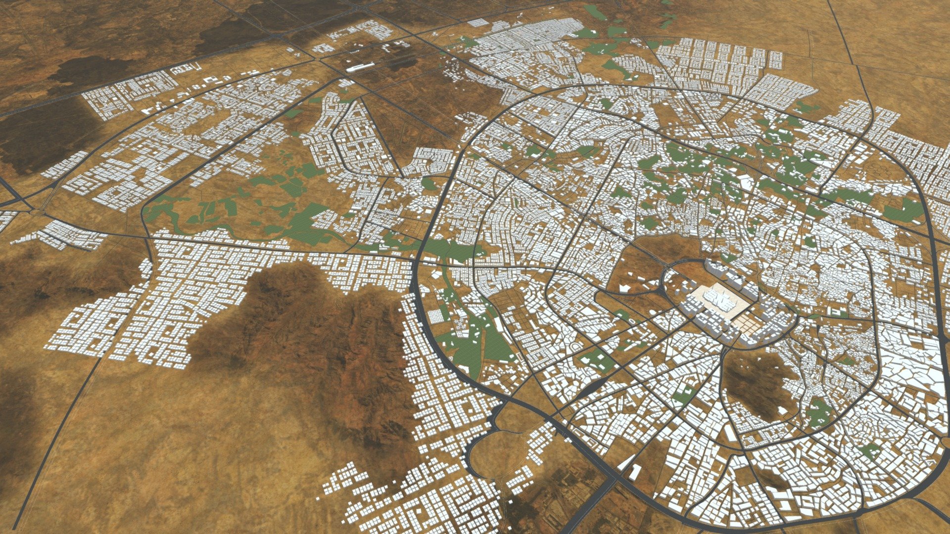 0186 – Al-Madinah Al-Munawara 3D Urban