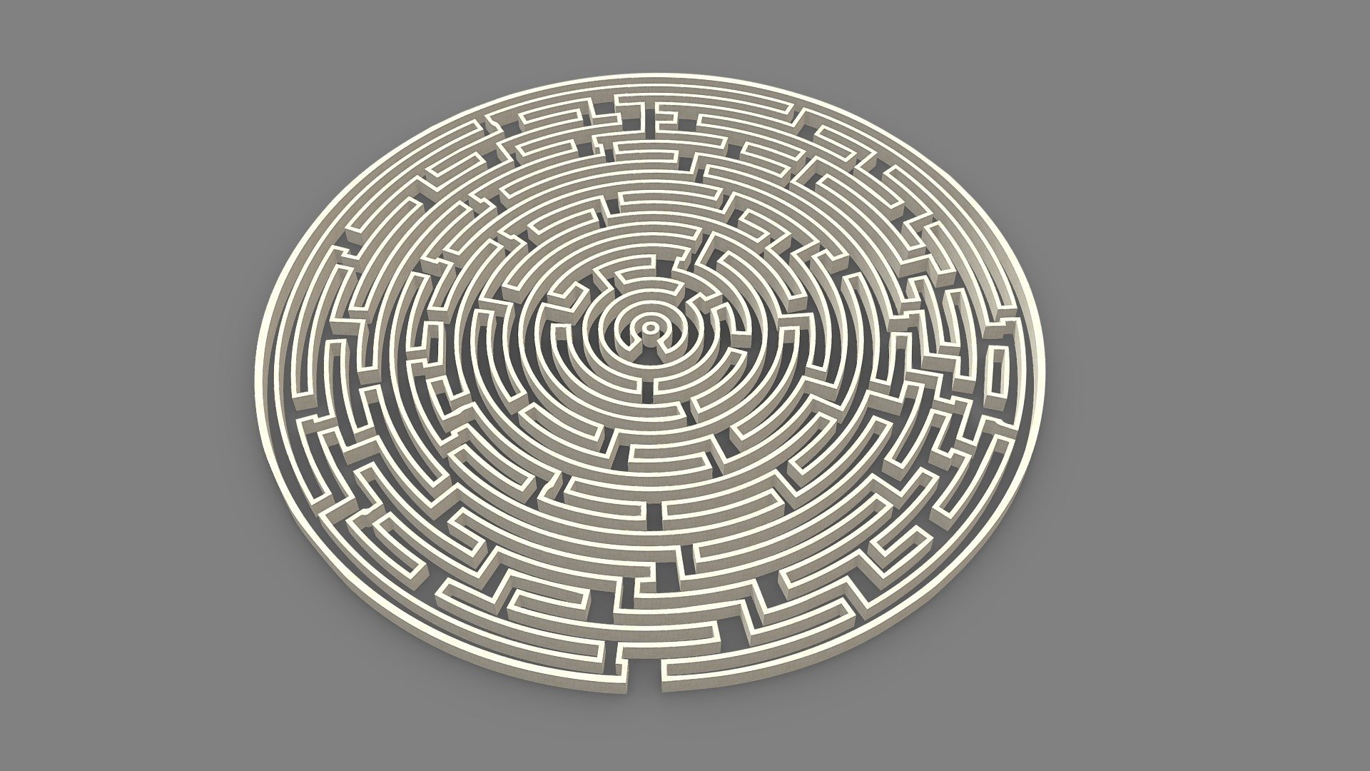 3D Maze – Environment 1 – Painting Wall