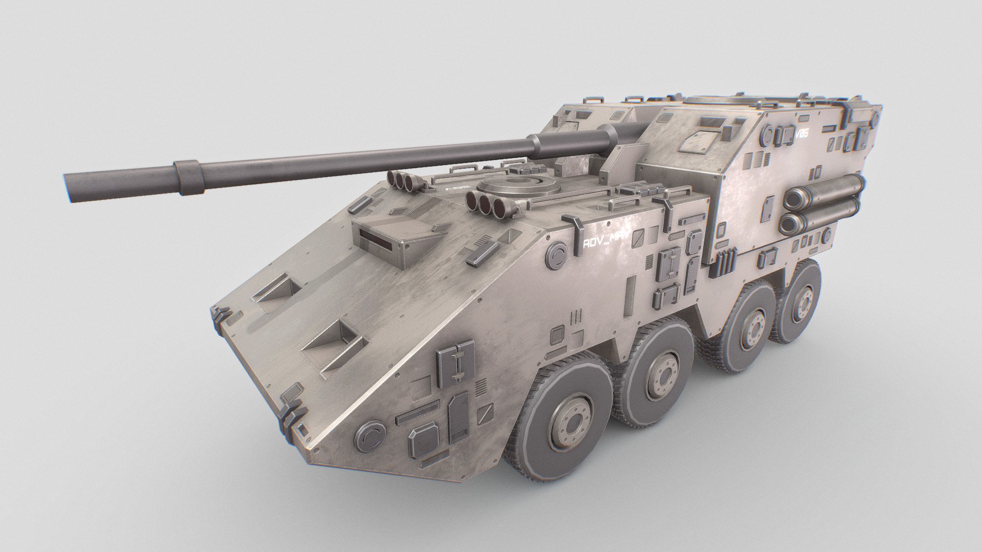 Advance Military Artillery Vehicle