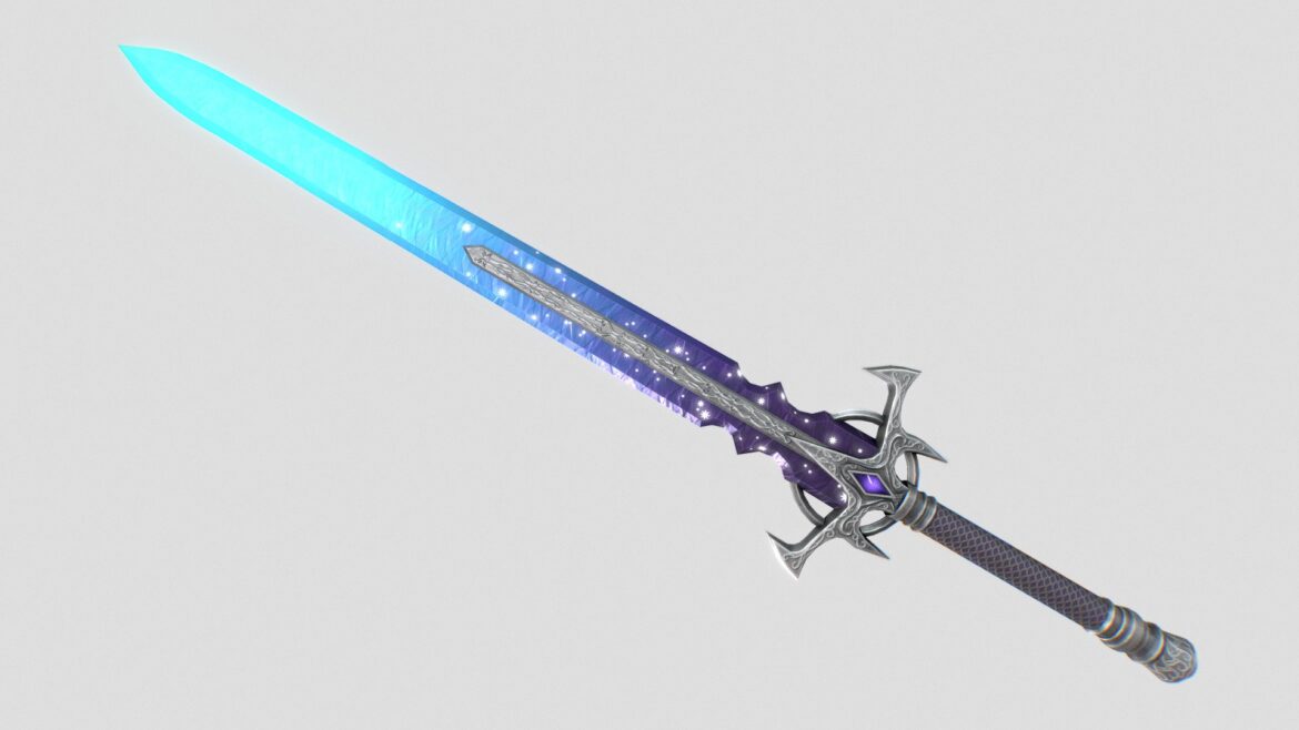 astral blade 3d model