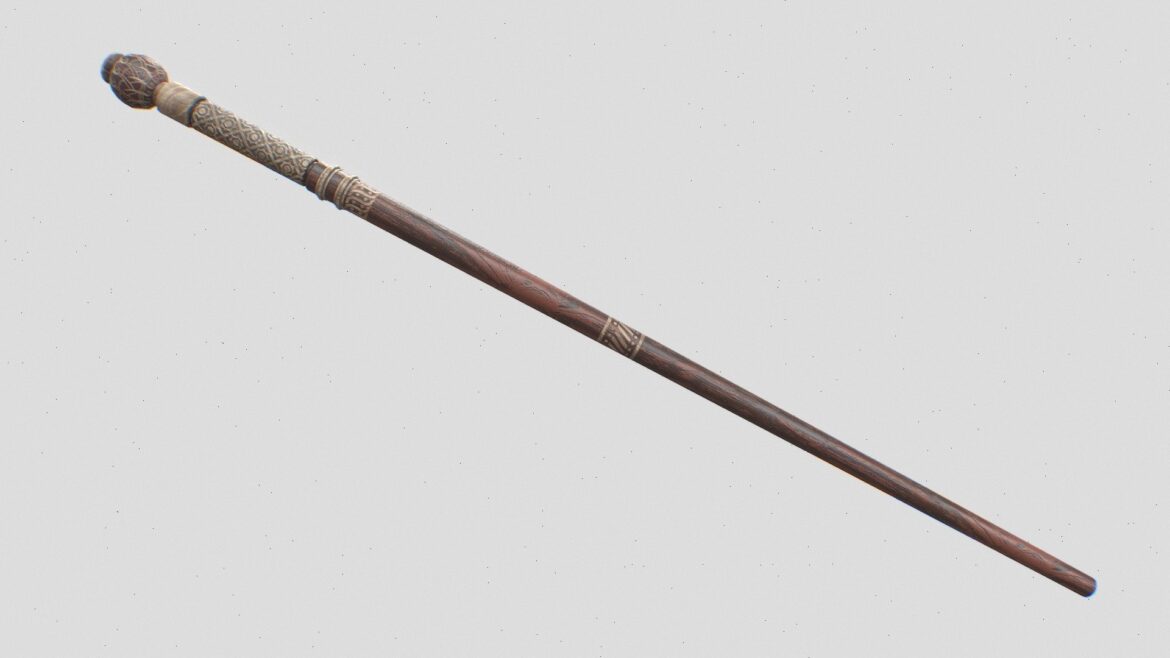 baston 3d model