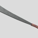 Black hardened bolo