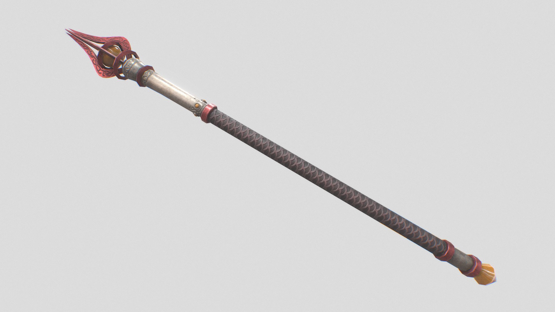Blood moon scepter