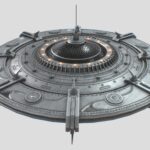 classic ufo 3d model