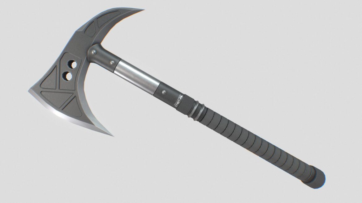 combat axe 3d model