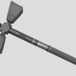 combat shovel 3d model