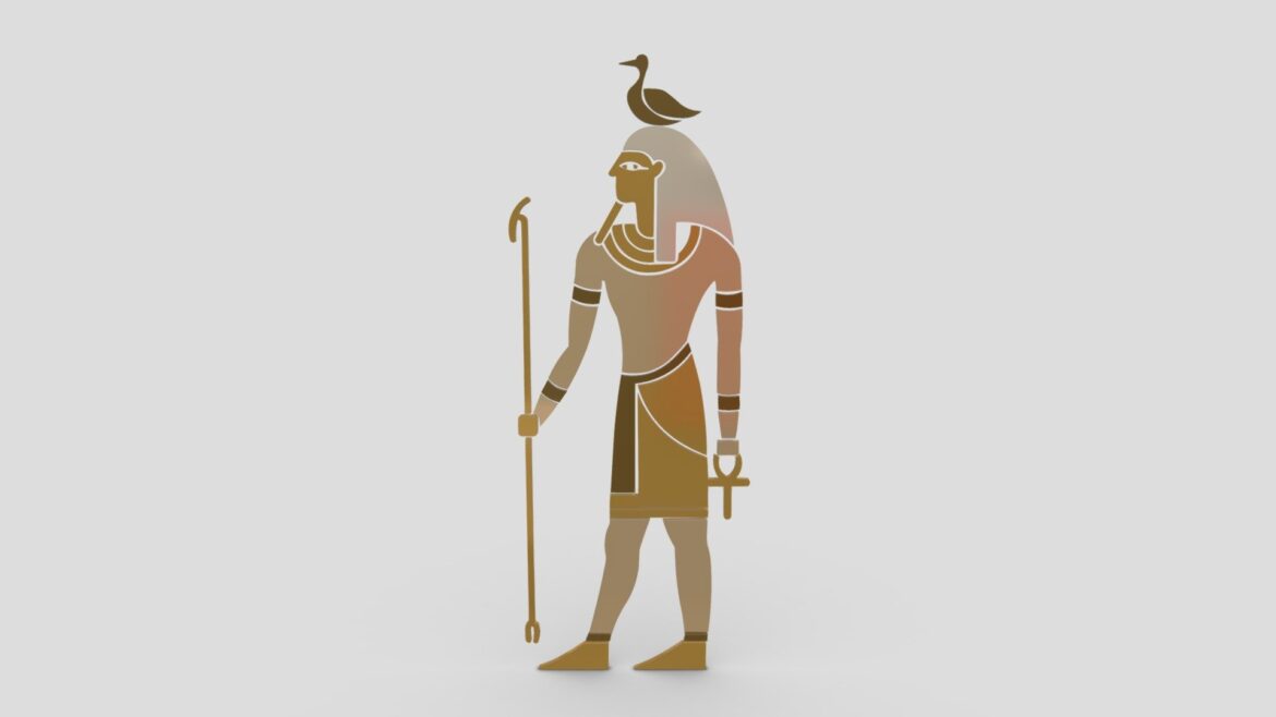 egyptian symbols 028 3d model