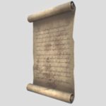 Fantasy scroll