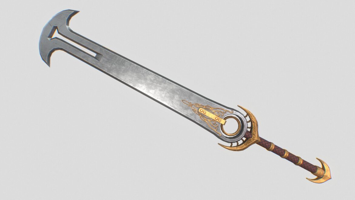 fantasy lance 3d model