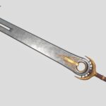 fantasy lance 3d model