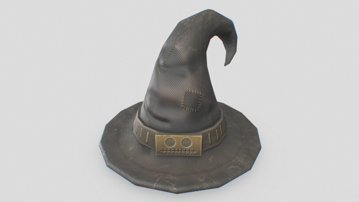 halloween hat 3d model