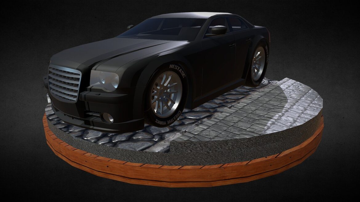 mlp chrysler 300c 3d model