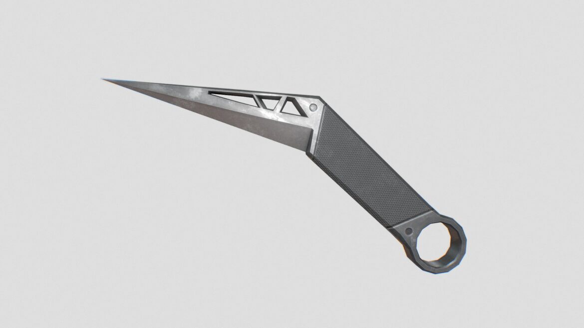 modern karambit 3d model
