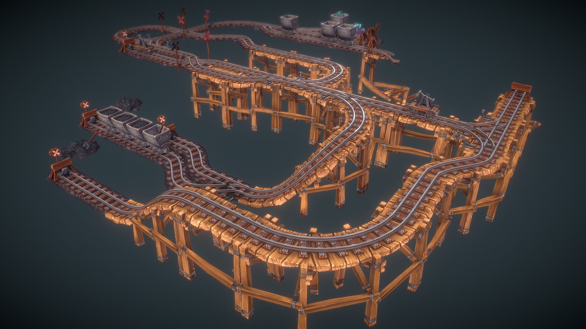 Modular Rail Set