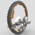 Mono wheel vehicle