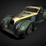 morgan aero supersports gt3 3d model