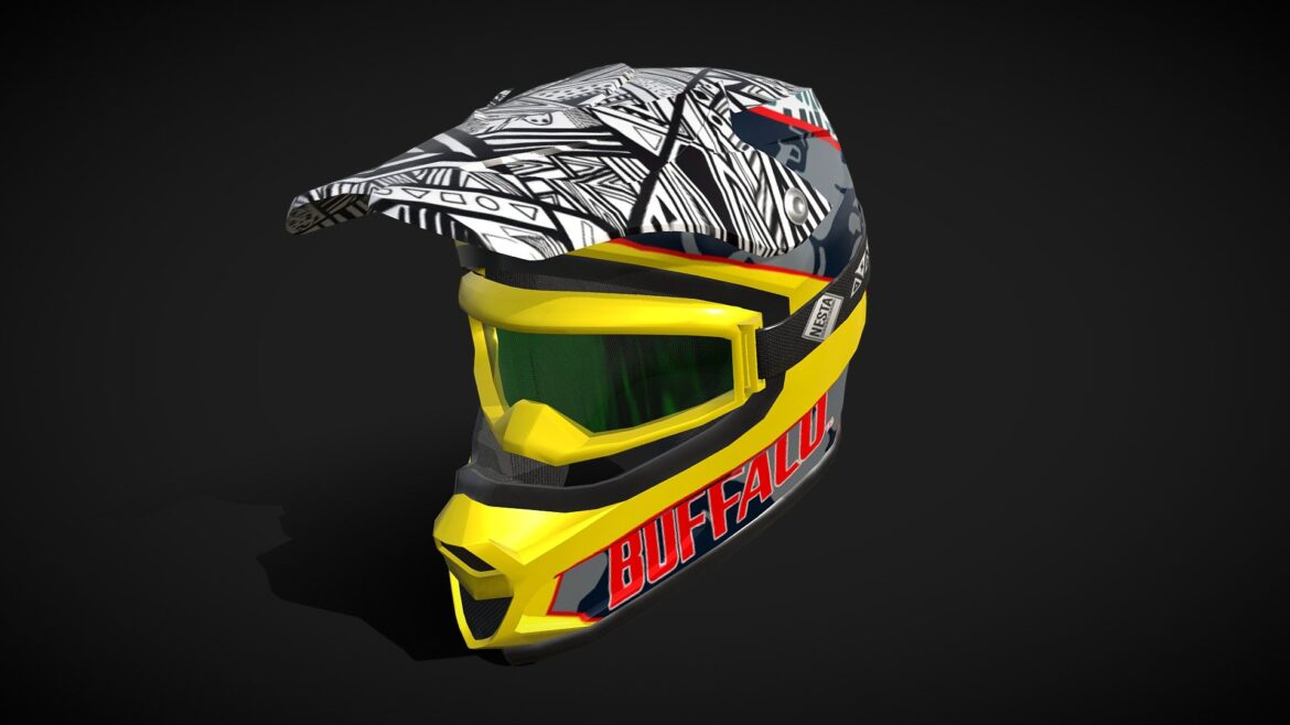 motocross 3d model