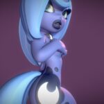 My Little Pony Girl Luna Standing – 3D Printable