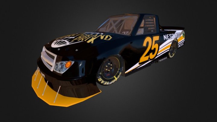 nascar truck series 3d model