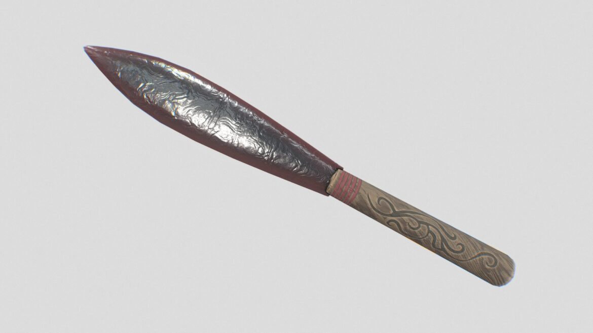 obsidian blade 3d model