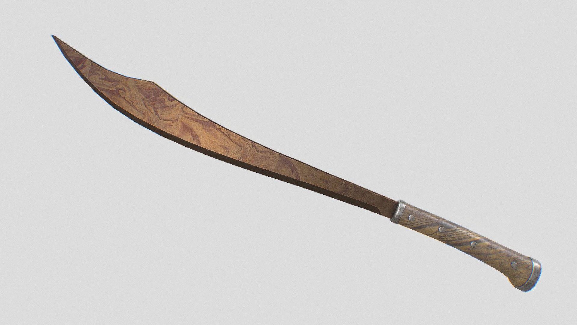 Old rusy bolo