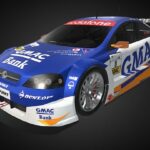 opel astra dtm 2003 3d model