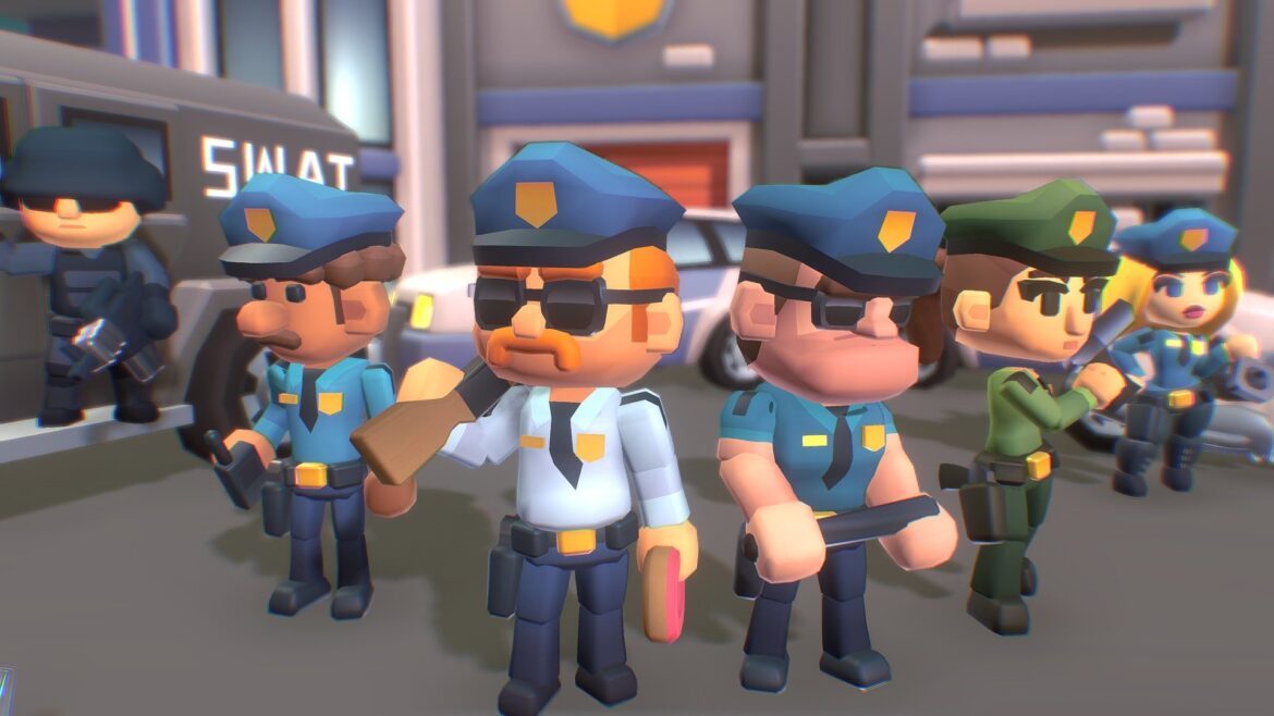 police station proto series 3d model