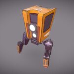 poppy bot 3d model