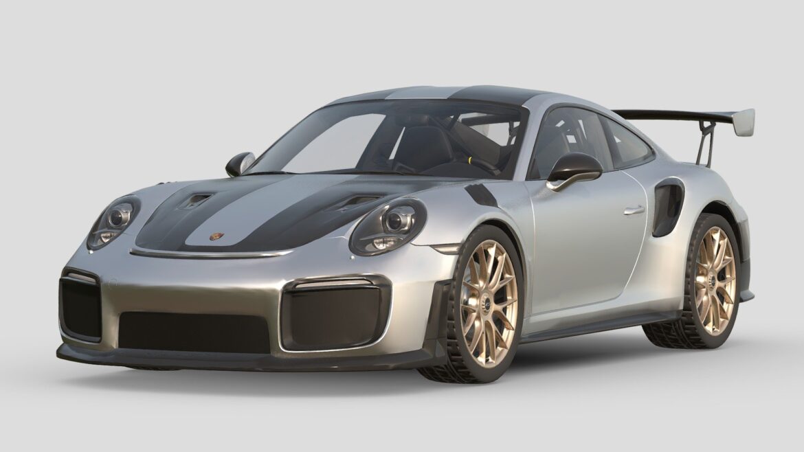 porsche 911 gt2 rs 3d model