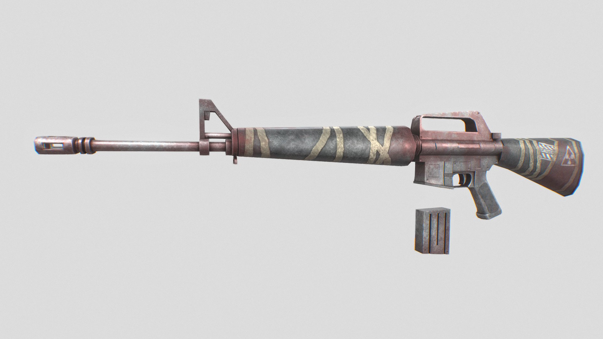 Post apocalyptic M16