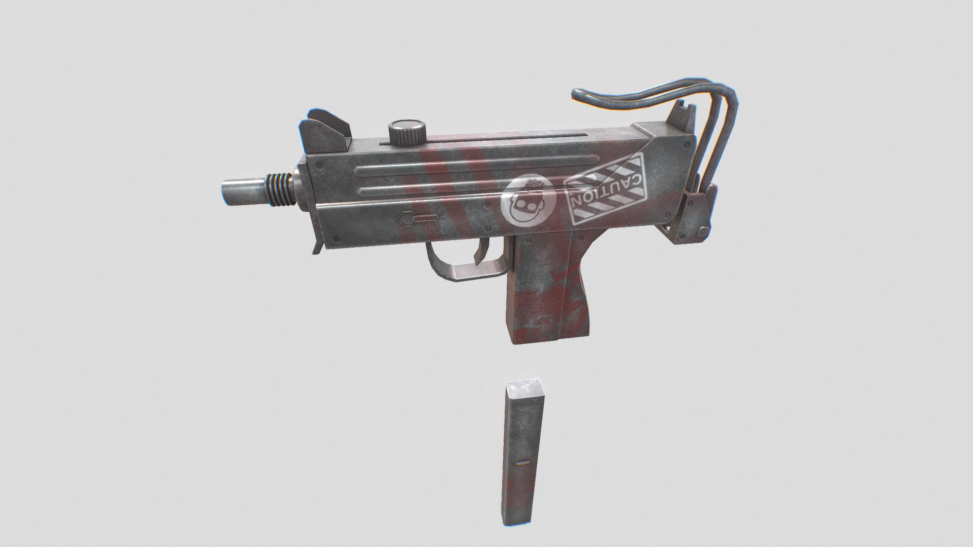 Post apocalyptic MAC10