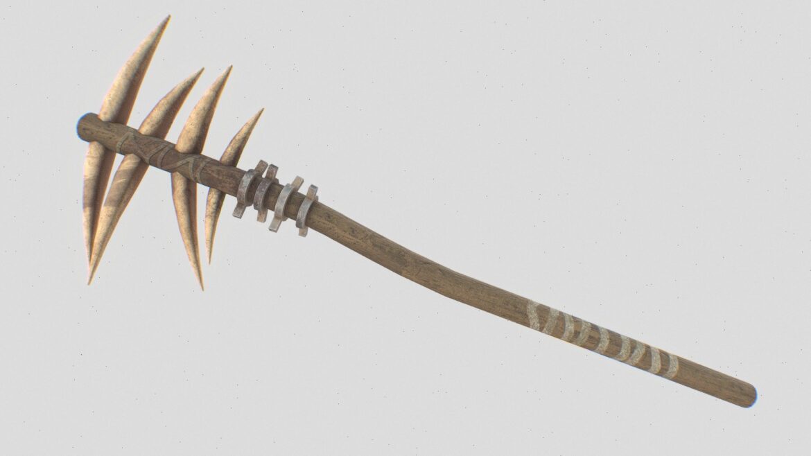 primal weapon 3d model