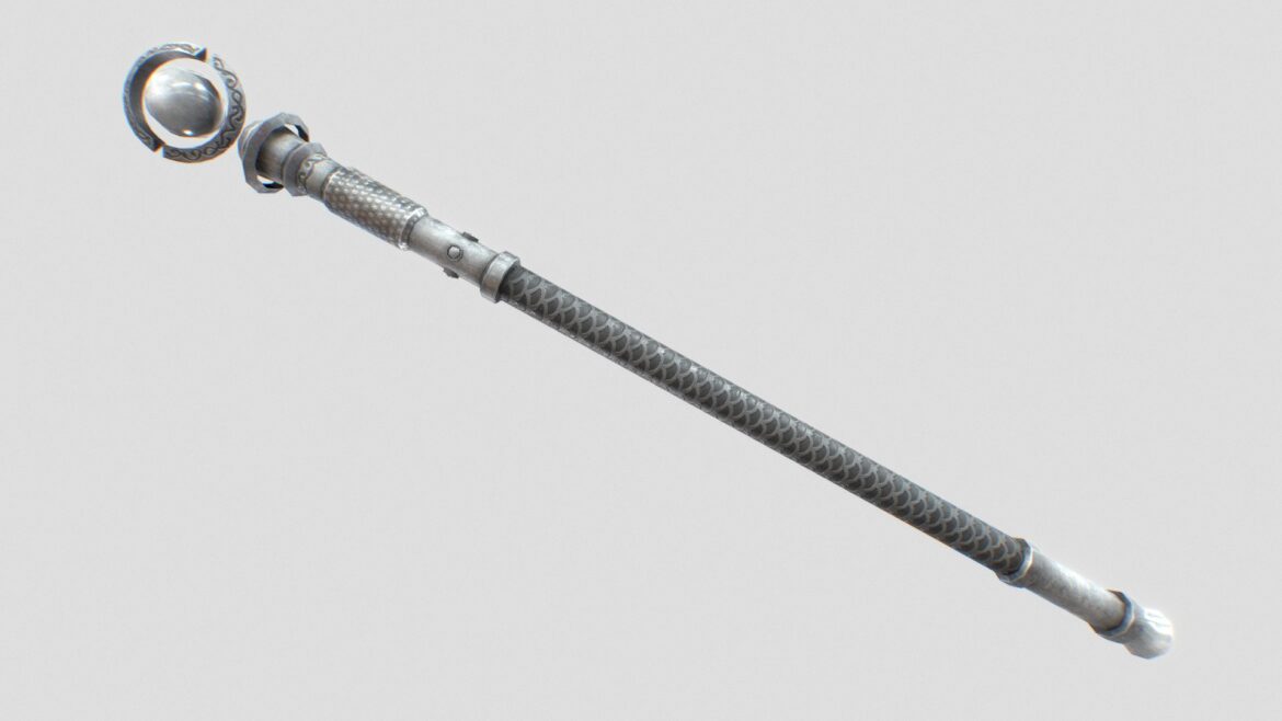 purity scepter 3d model