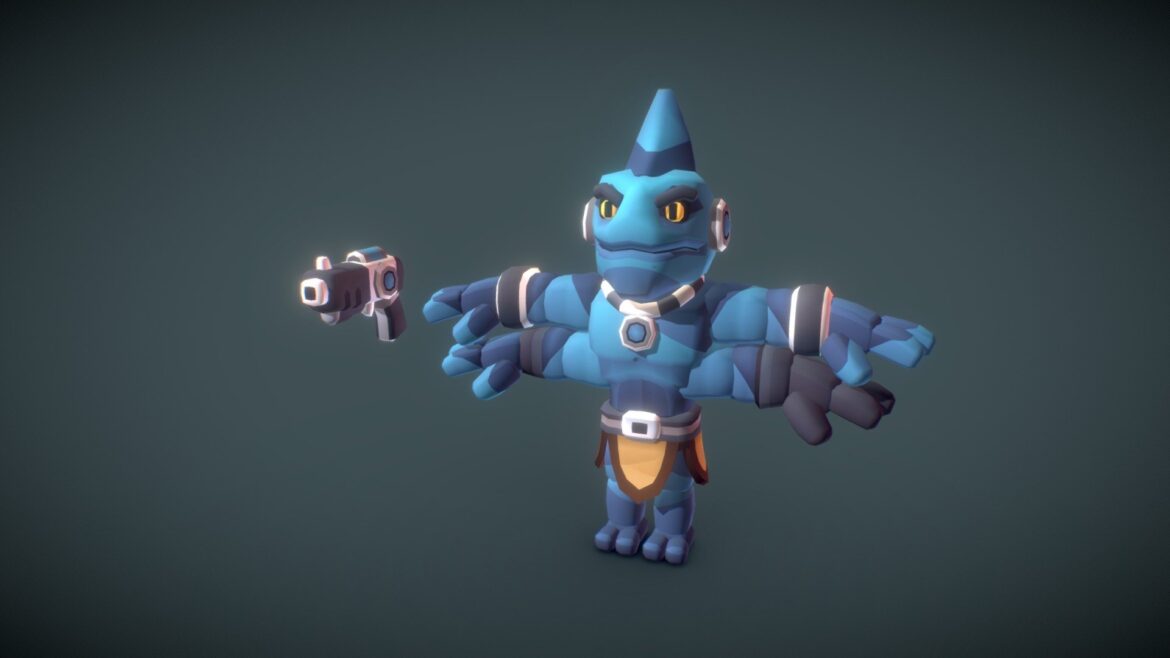 quadrupledraw preview 3d model