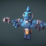 quadrupledraw preview 3d model