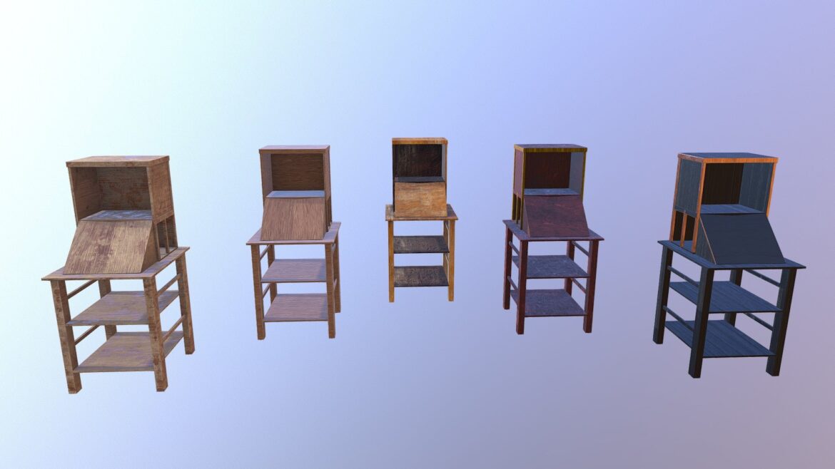 reading stand m01 the marquis collection 3d model