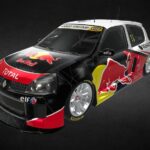 renault clio v6 cup 3d model