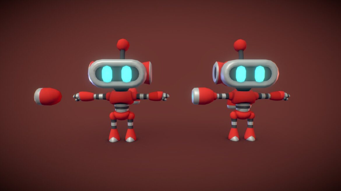 robot 1 preview 3d model