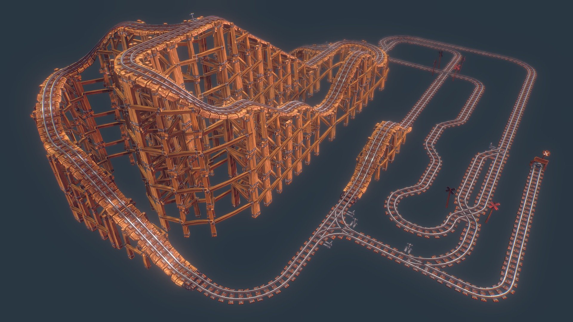Rollercoaster Update For Rail Set