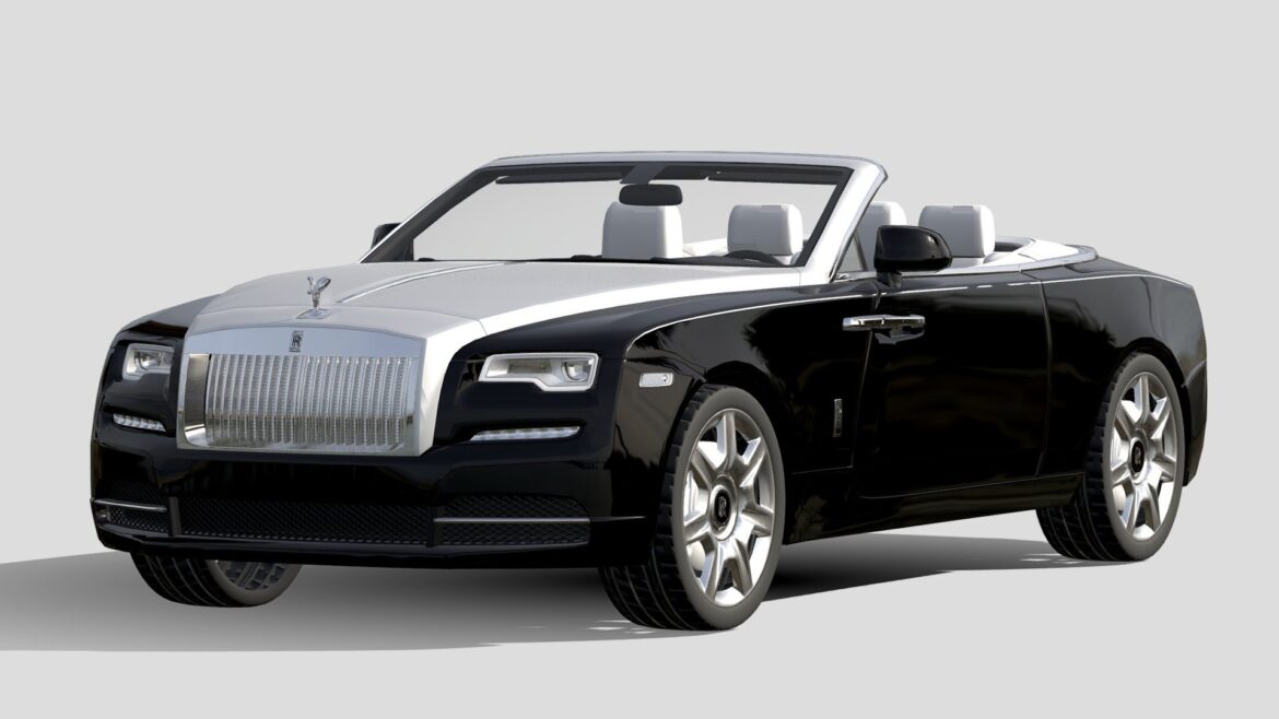 rolls royce dawn 3d model