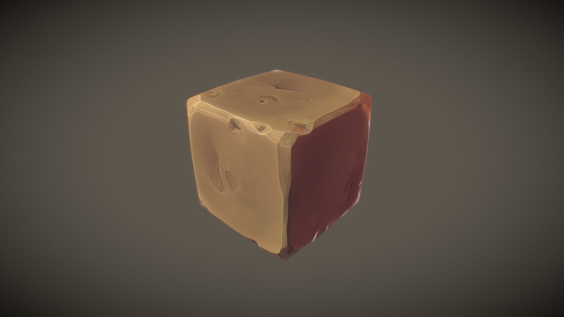Sandstone Cube – PBR Handpainted Series (Old)