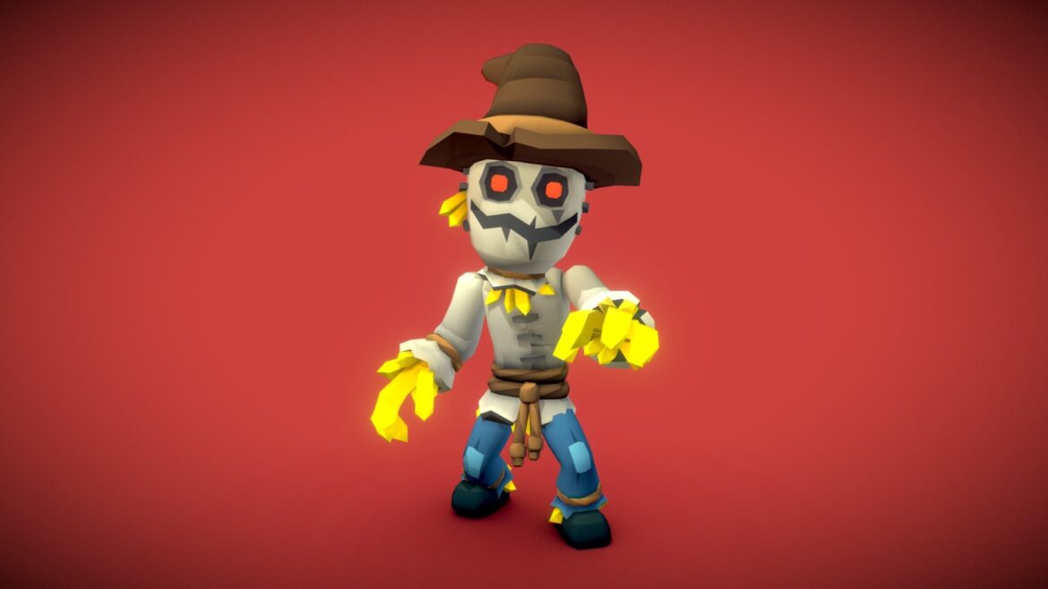 scarecrow proto series 3d model