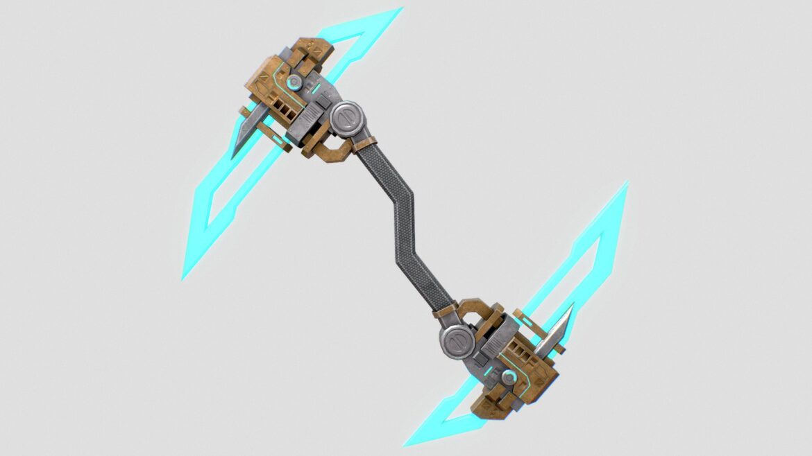sci fi elite boomerang 3d model