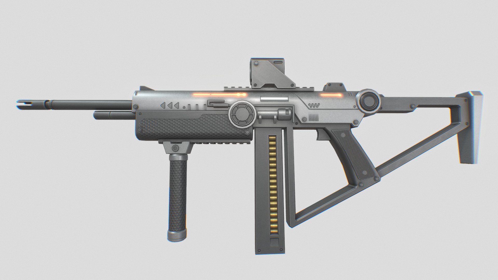 Sci fi elite rifle