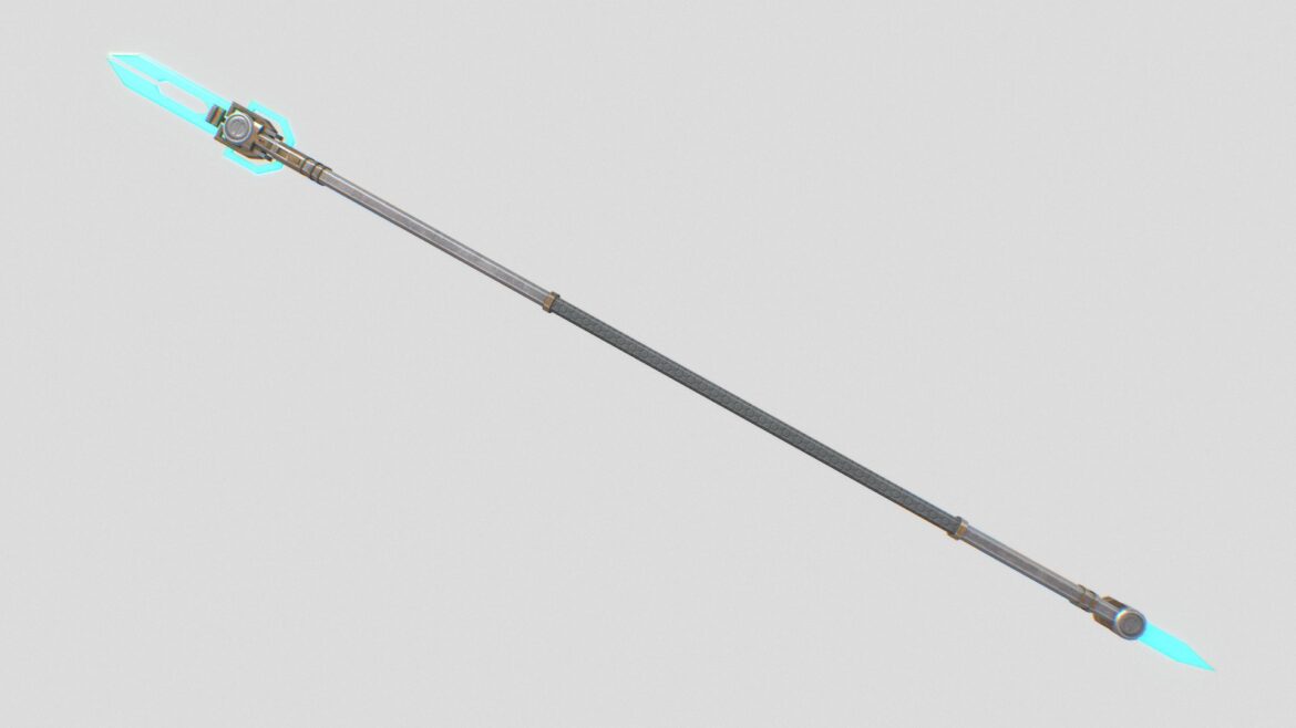 sci fi elite spear 3d model