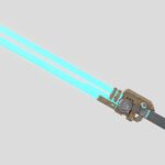 sci fi elite sword 3d model