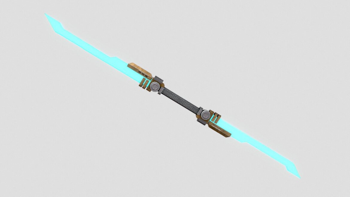 sci fi elite twinblade 3d model