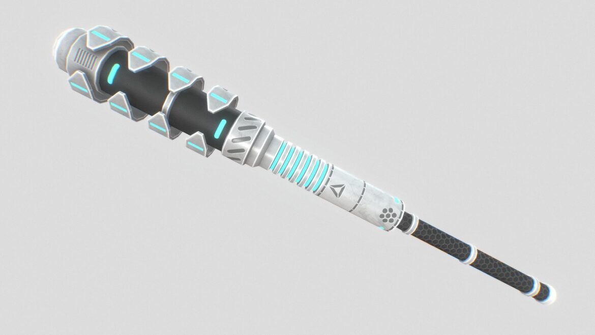 scifi powerbat 3d model